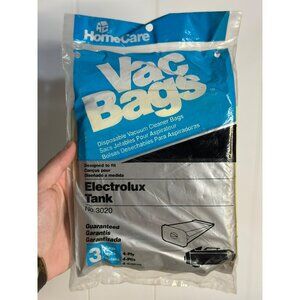 Vintage HomeCare Electrolux Tank No. 20 Vacuum Bags | New Sealed Disposable